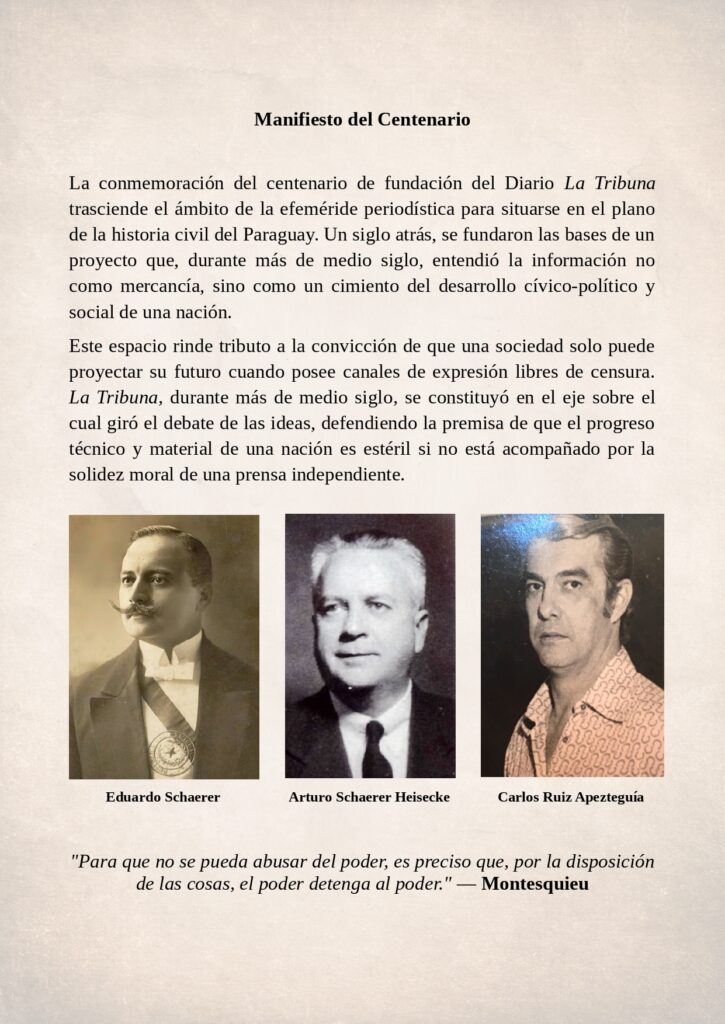 el legado de la tribuna 1925 1983 en su centenario page 0002